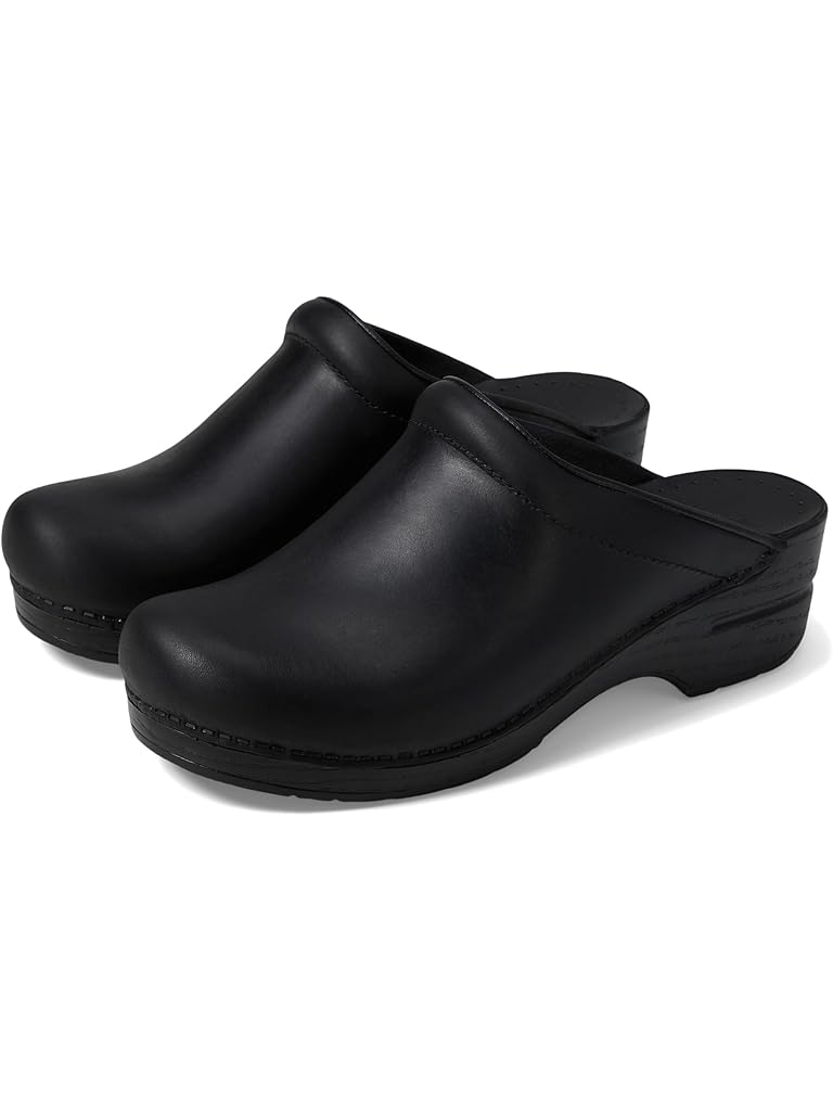 Dansko maria black milled nubuck + FREE SHIPPING | Zappos