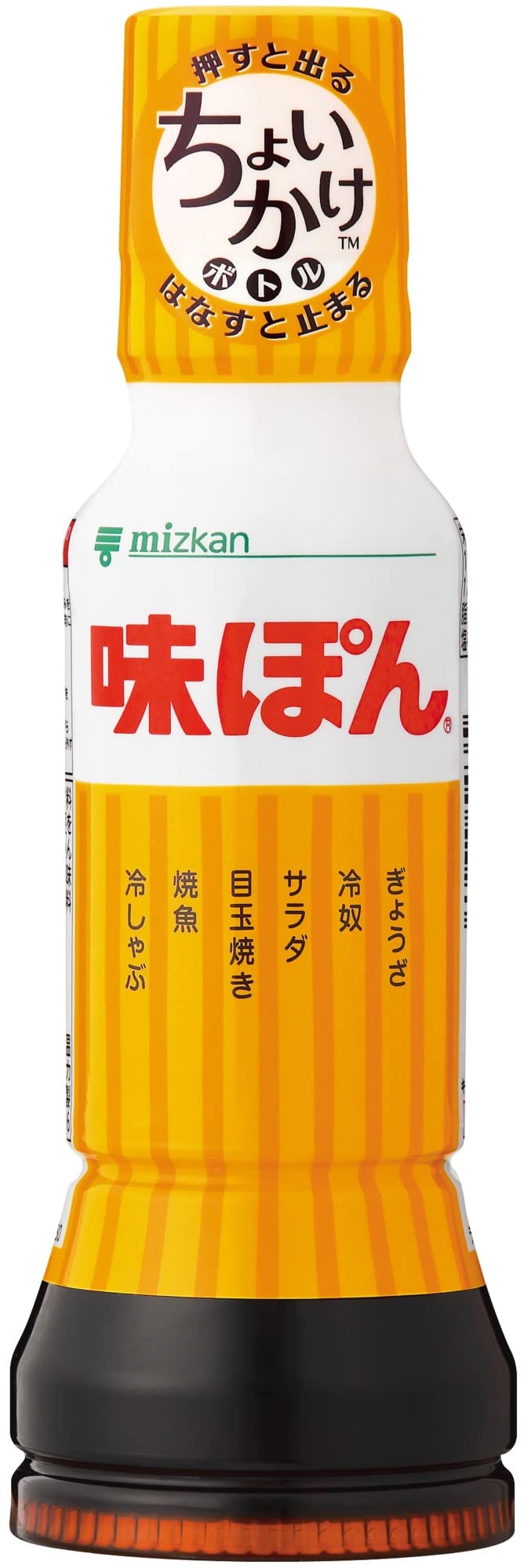 Amazon.co.jp: ミツカン 味ぽん ポン酢 ぽん酢 190ml×4本 : 食品・飲料