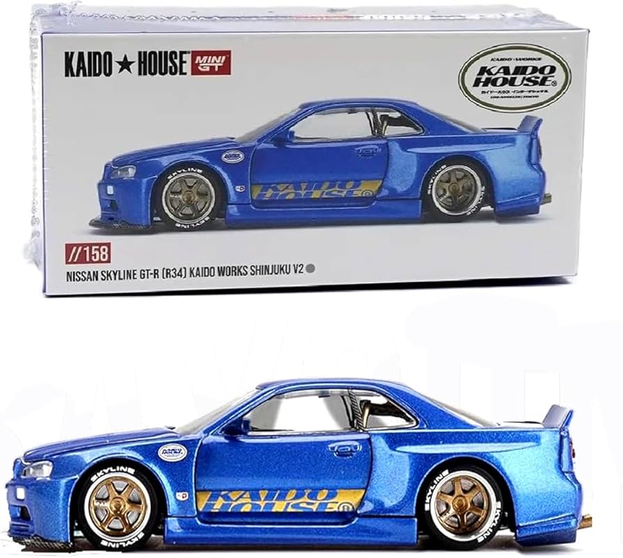 Amazon.com: Diecast Model Car Compatible for Kaido House x Mini GT