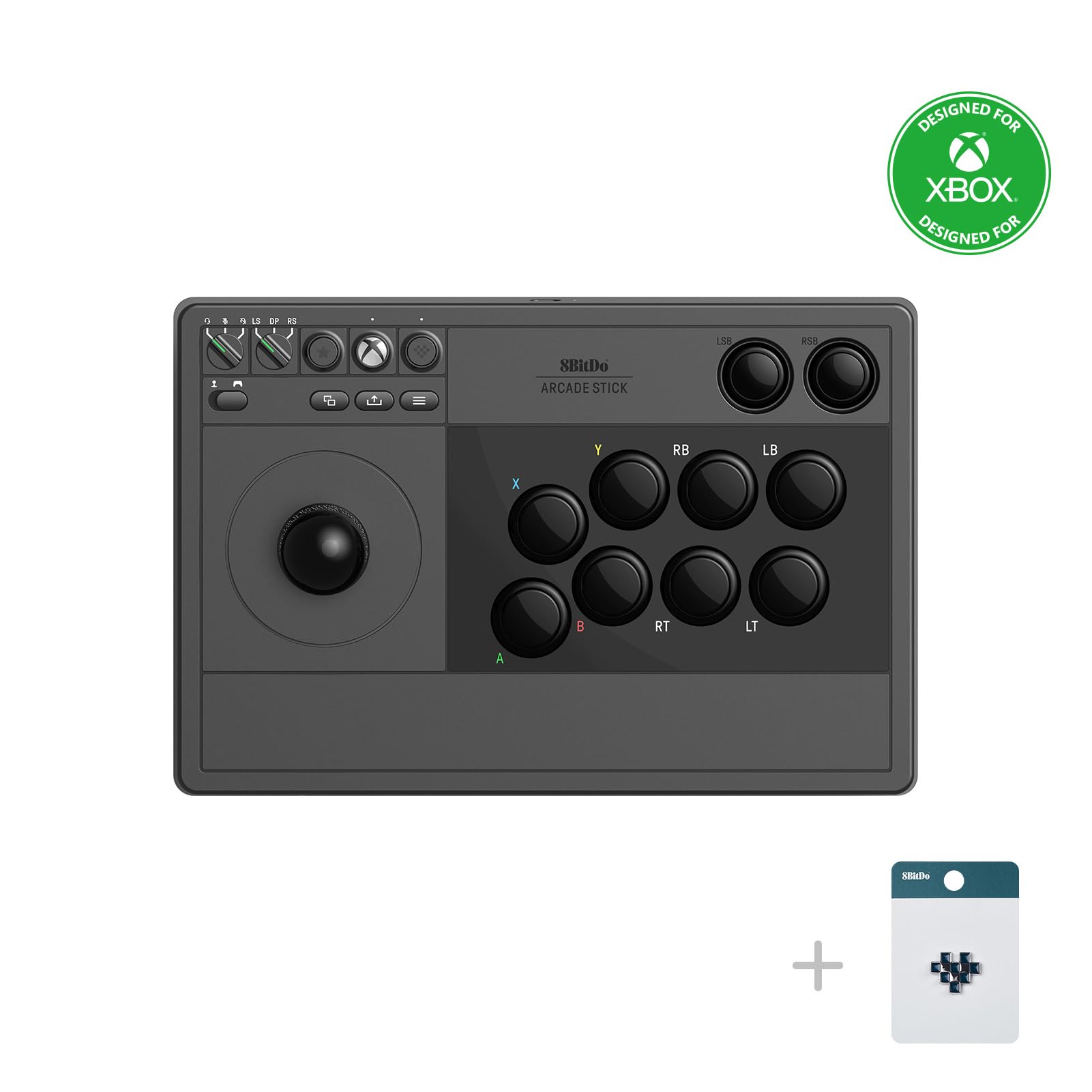 Amazon | 8Bitdo Arcade Stick Xbox Series X|S、Xbox One、Windows 10