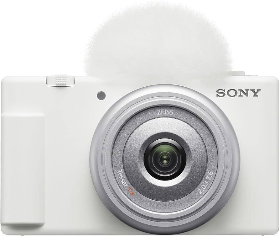 Amazon.com : Sony ZV-1F Vlogging Camera | White Bundle with 64GB