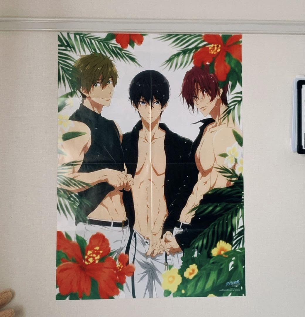 Amazon.co.jp: free b2 ポスター 橘真琴 七瀬遙 松岡凛 : おもちゃ