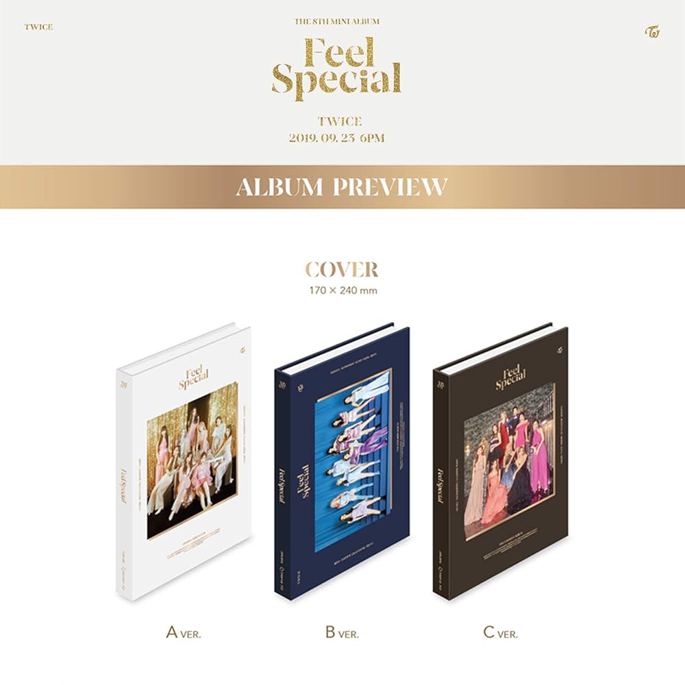 Amazon.co.jp: TWICE 8th Mini Album - FEEL SPECIAL [ A ver. ] CD +