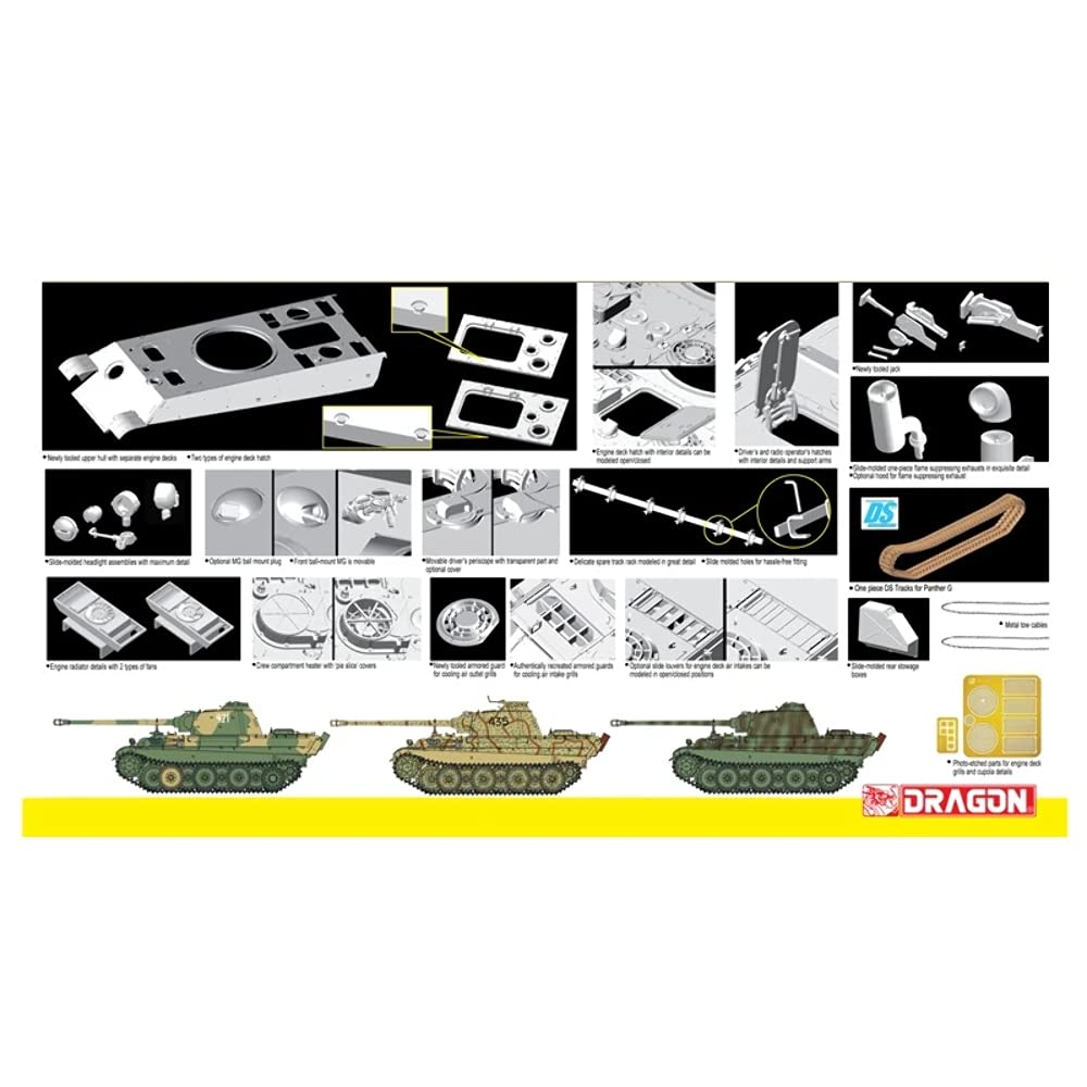 Amazon | ドラゴン 1/35 Sd.Kfz.171 パンサーG 後期型 プラモデル