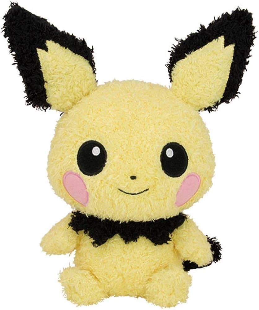 Amazon.co.jp: ポケットモンスター もこもこぬいぐるみ ピチュー