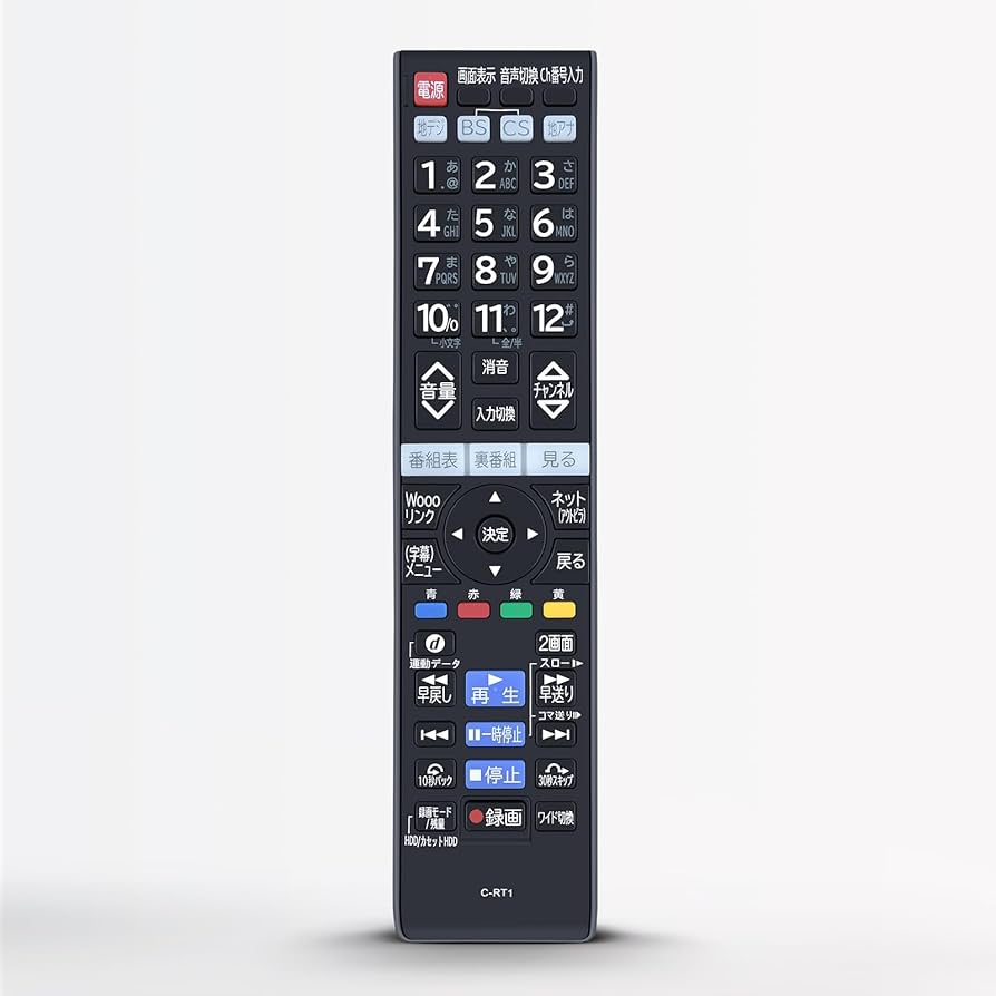 Amazon | テレビリモコン C-RT1 for HITACHI 日立 Woooテレビリモコン