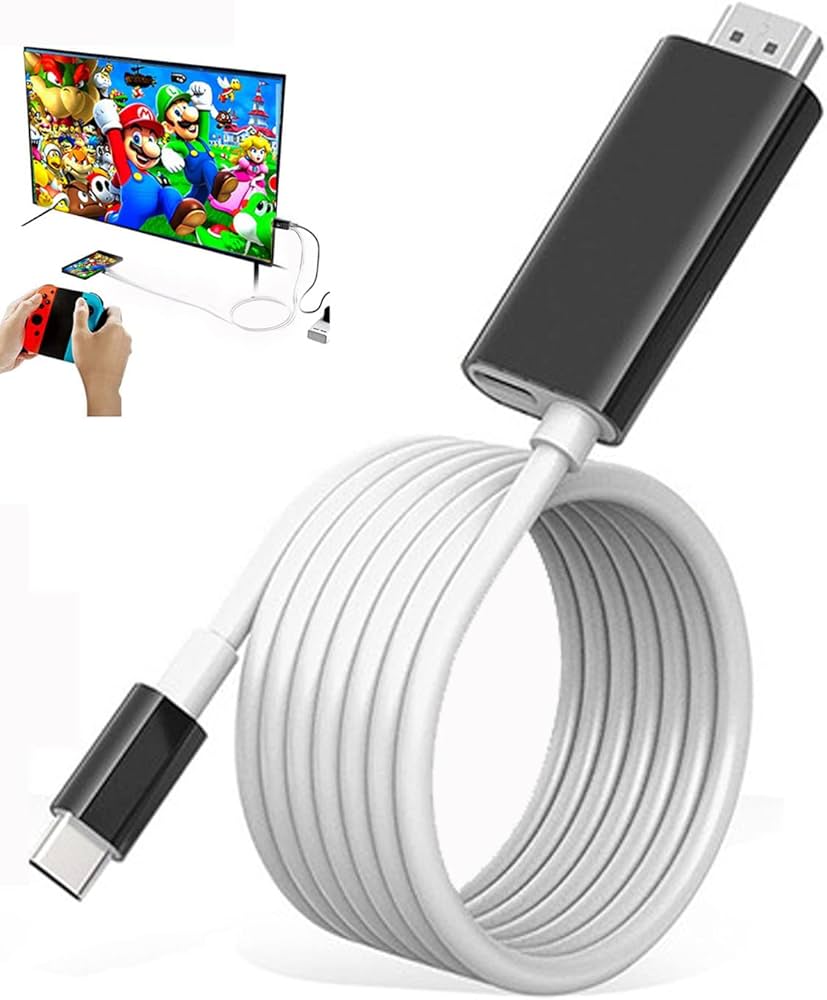 Amazon | Switch ドック Switch交換ケーブル Type C HDMI ケーブル付き