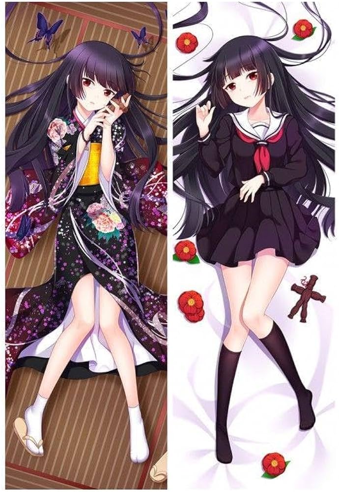 Amazon | 閻魔あい 抱き枕カバー 差分 地獄少女 タペストリー、バス