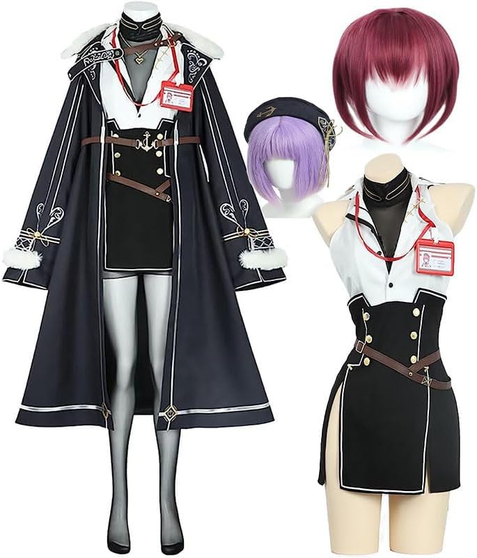 Amazon.co.jp: [CSPY]コスプレ衣装バーチャル 宝鐘マリン 社長服 衣装