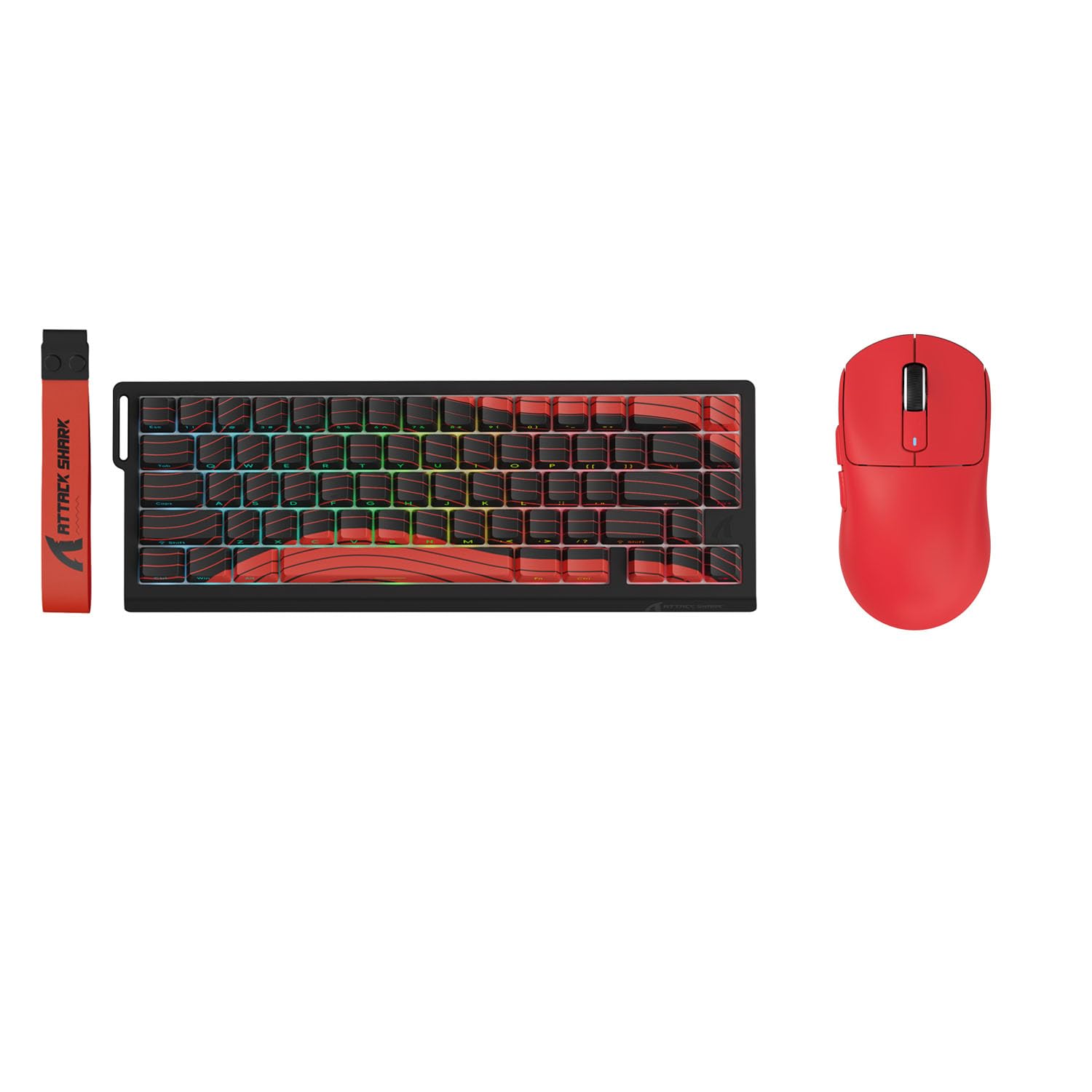 Amazon.com: ATTACK SHARK X68PRO HE Mechanical Wireless Gaming