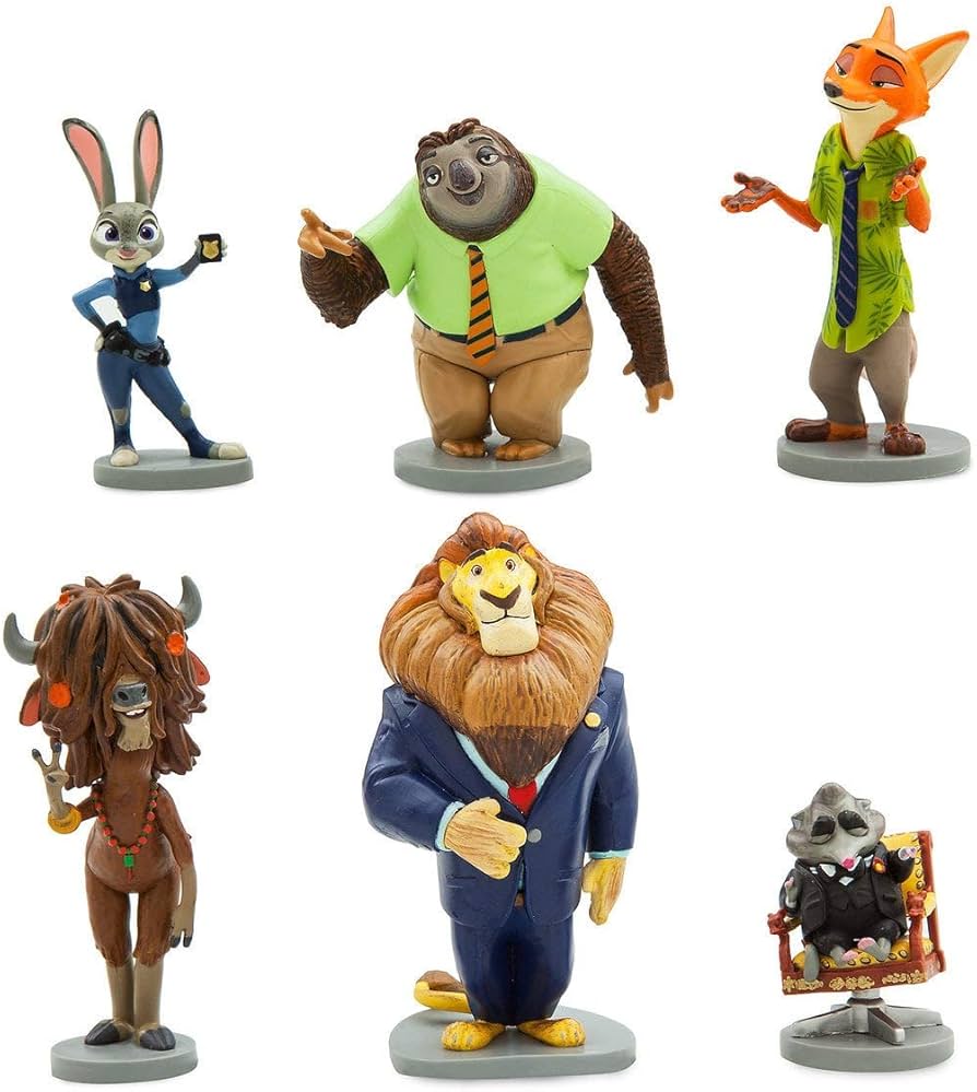 Amazon.co.jp: ディズニー ズートピア フィギュア プレイセット : おもちゃ