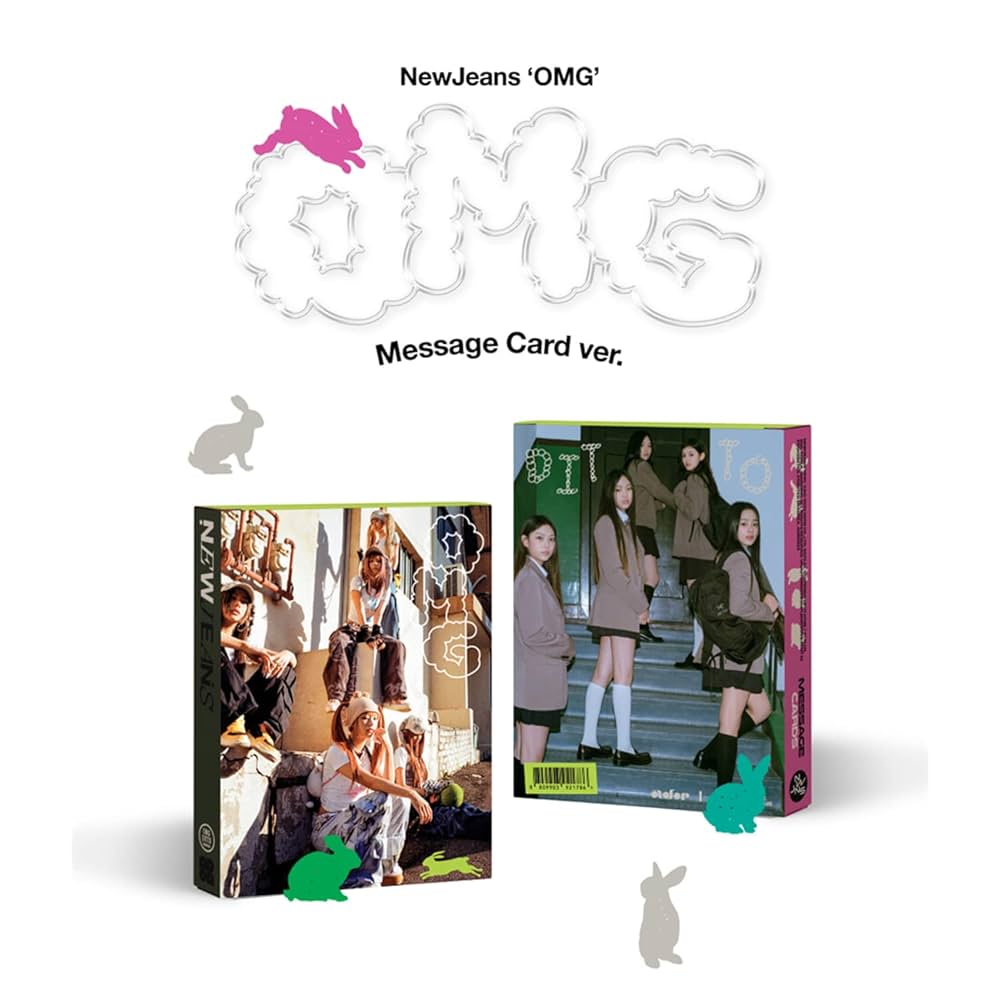 Amazon.co.jp: NewJeans - 1st Single [OMG] (Message Card Ver