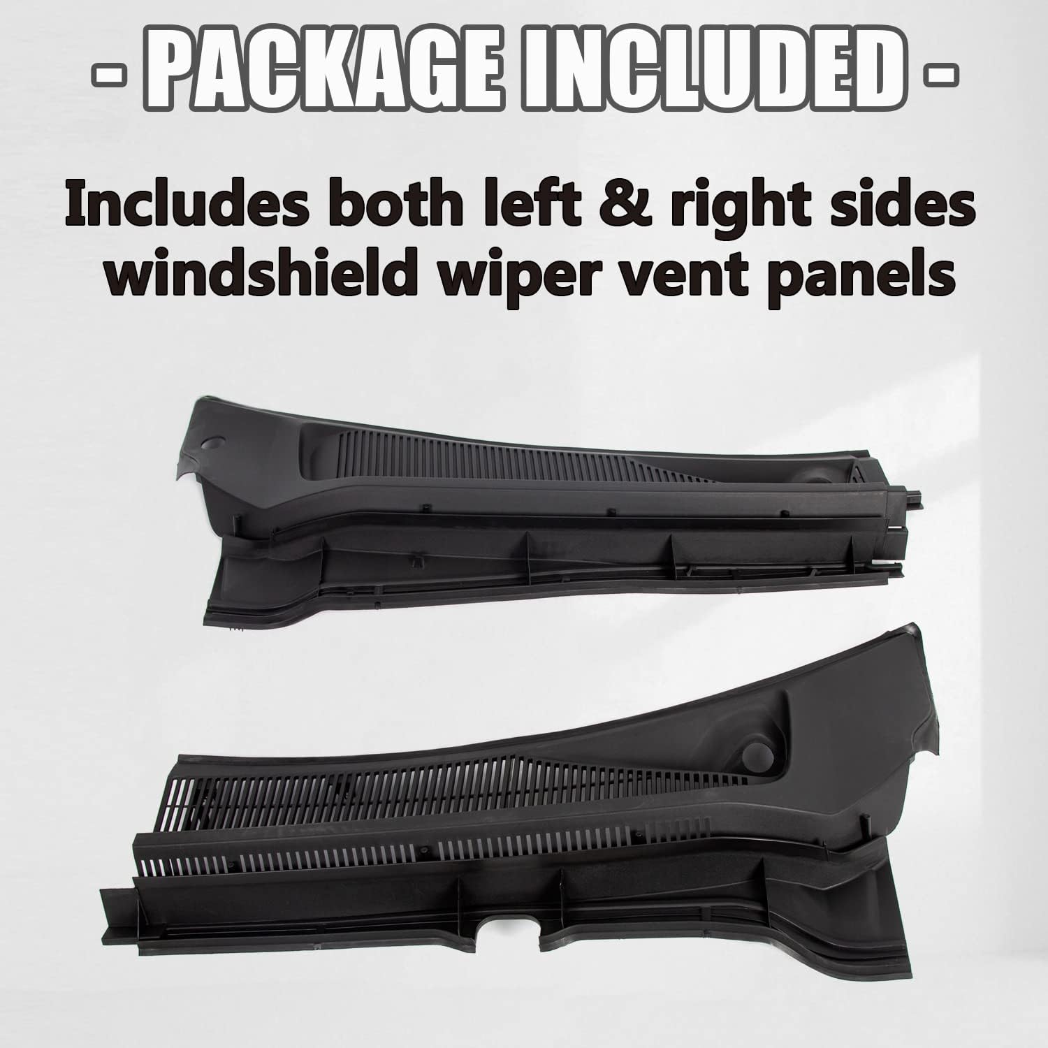 Amazon | KUAFU フロントワイパーカウルカバーパネル ベントグリル