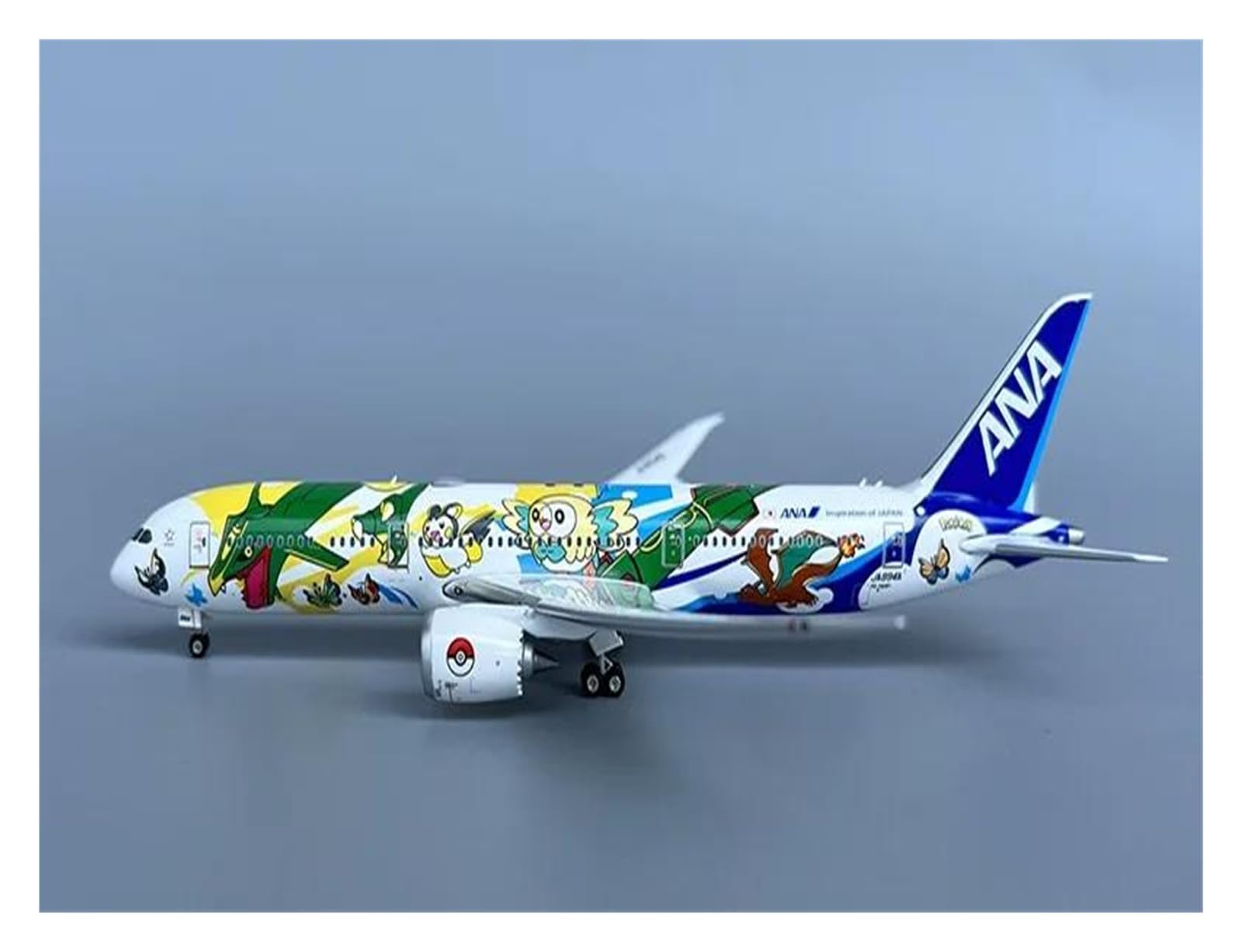 Amazon.co.jp: 航空機 ANA B787 787-9 JA894A 航空機モデルのおもちゃ