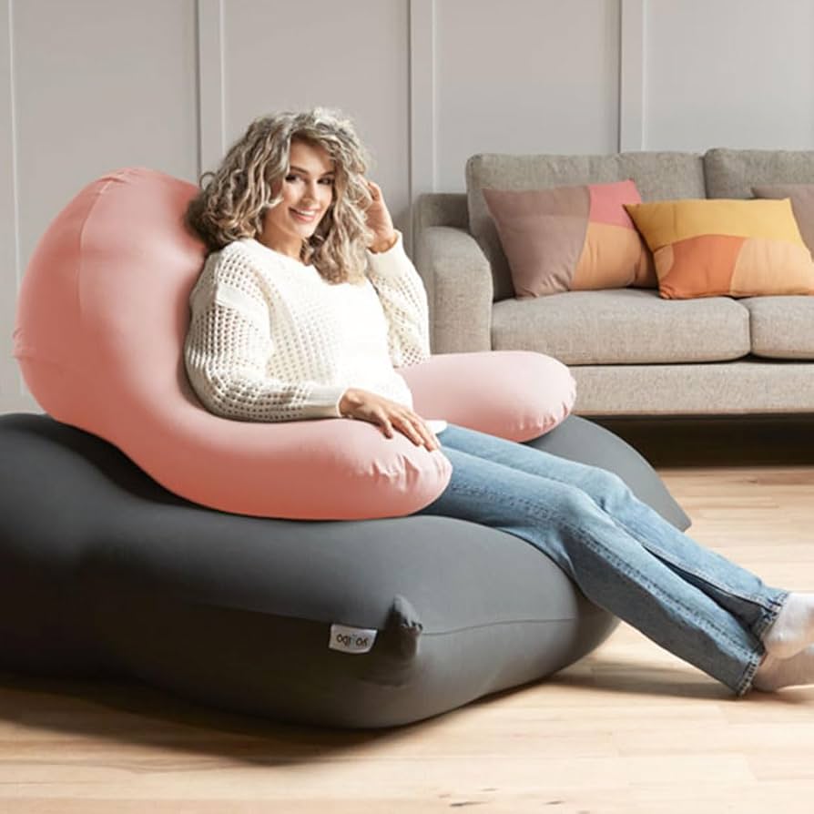 Amazon.co.jp: Yogibo Ghost ヨギボー ゴースト ワインレッド U字