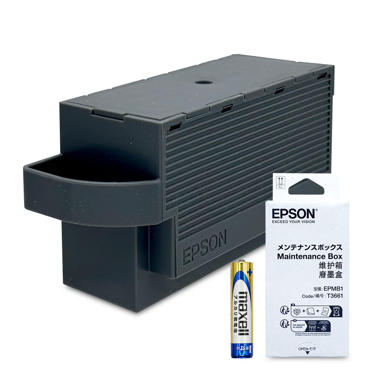 Amazon.co.jp: エプソン メンテナンスボックス EPMB1 純正品 廃インク