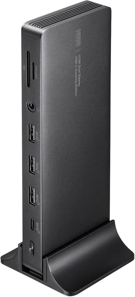 Amazon.co.jp: サンワサプライ ドッキングステーション（4K・HDMI×2