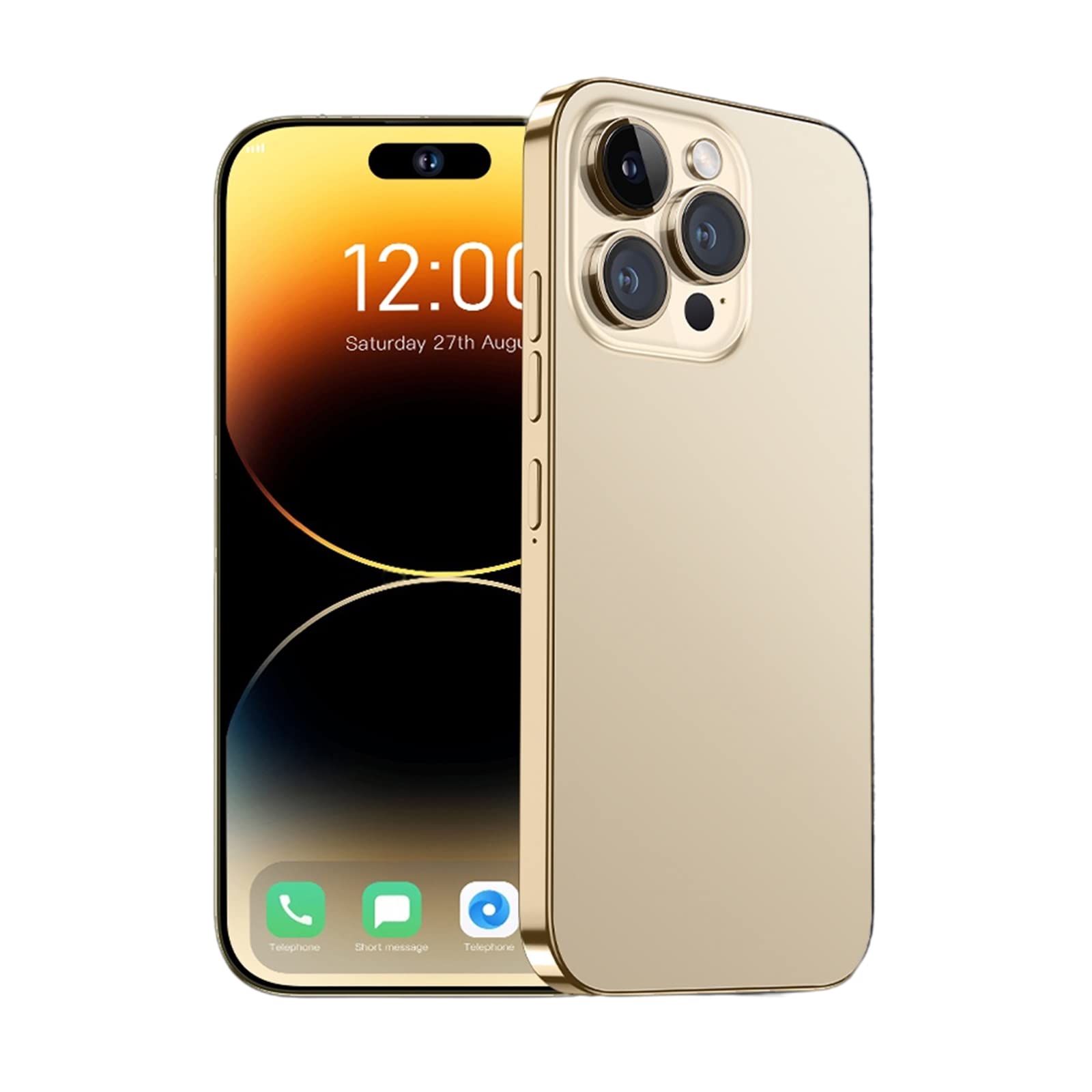 Amazon | I4ProMax 4Gスマートフォン，6.82 インチ HD スクリーンと