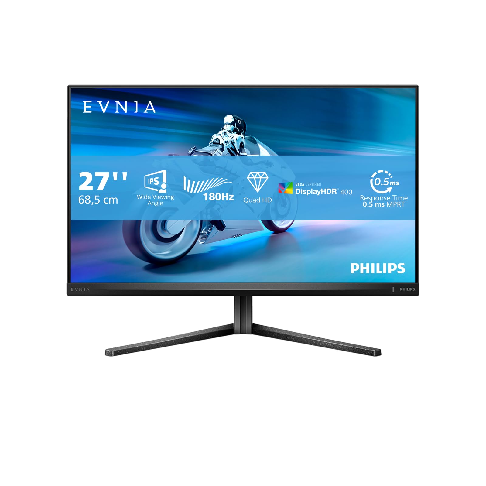 Philips Evnia 27M2N5500-27 Inch QHD Gaming Monitor, 180 Hz