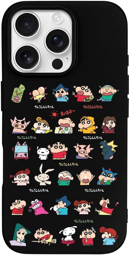 Amazon.co.jp: iPhone 16 Pro ケース クレヨンしんちゃん スマホケース