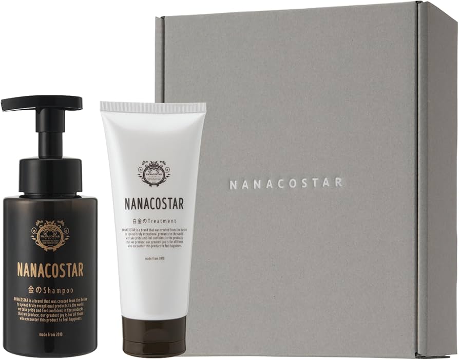 Amazon | ナナコスター ダメージヘアケアセット 金のシャンプー 白金の