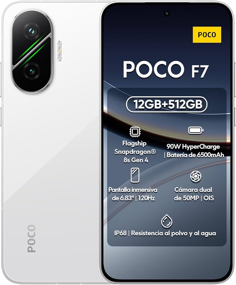 Amazon | 【SIMフリー】Xiaomi POCO F7 | 5G | 12+512 GB | グローバル