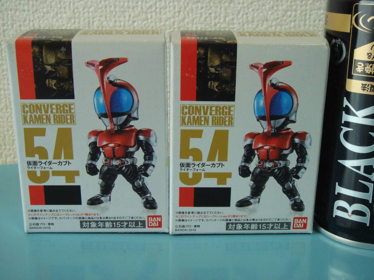 Amazon.co.jp: ライダー カブト&ダークカブト CONVERGE 54ライダー