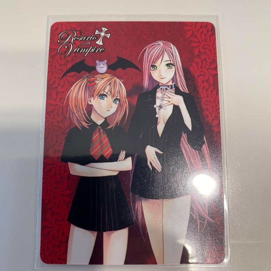Amazon.co.jp: ロザリオとバンパイアTCG プロモ バンパイアの姉妹 赤夜