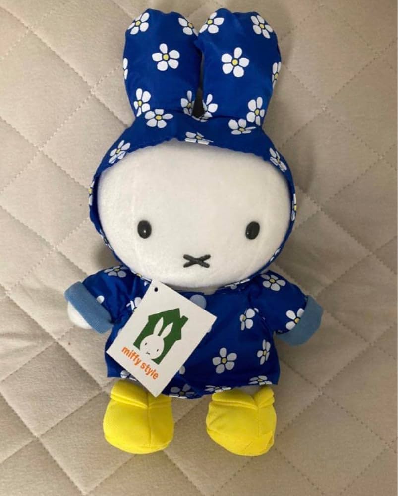 Amazon.co.jp: ミッフィー 雨の日ミッフィー ぬいぐるみ ミッフィー