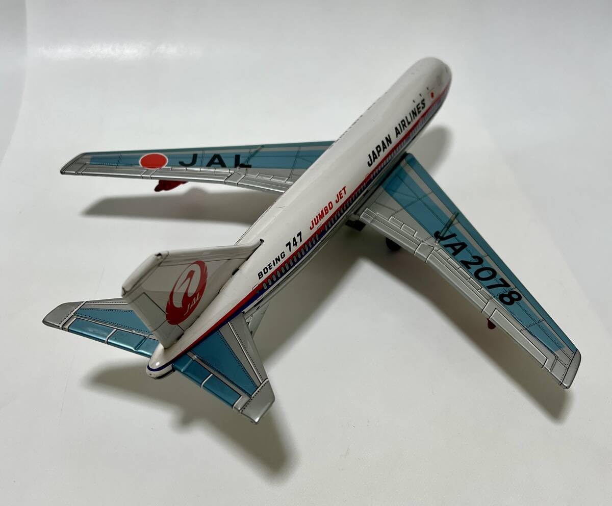 Amazon.co.jp: ネモト 日本製 ブリキ フリクショントーイ 日航 JAL