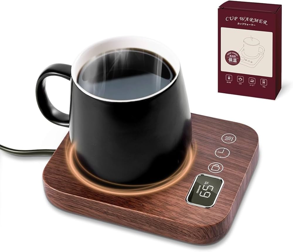 Amazon.co.jp: カップウォーマー 重力センサー 保温コースター