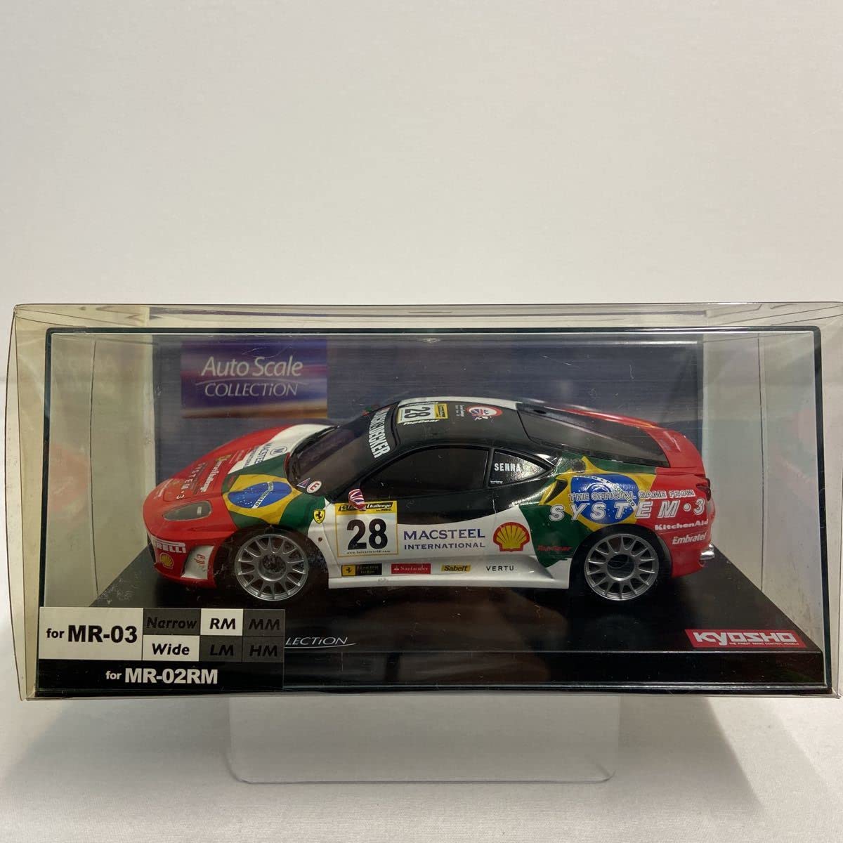 Amazon | 京商 MINI-Z フェラーリ F430 チャレンジ #28 ブルーノ セナ