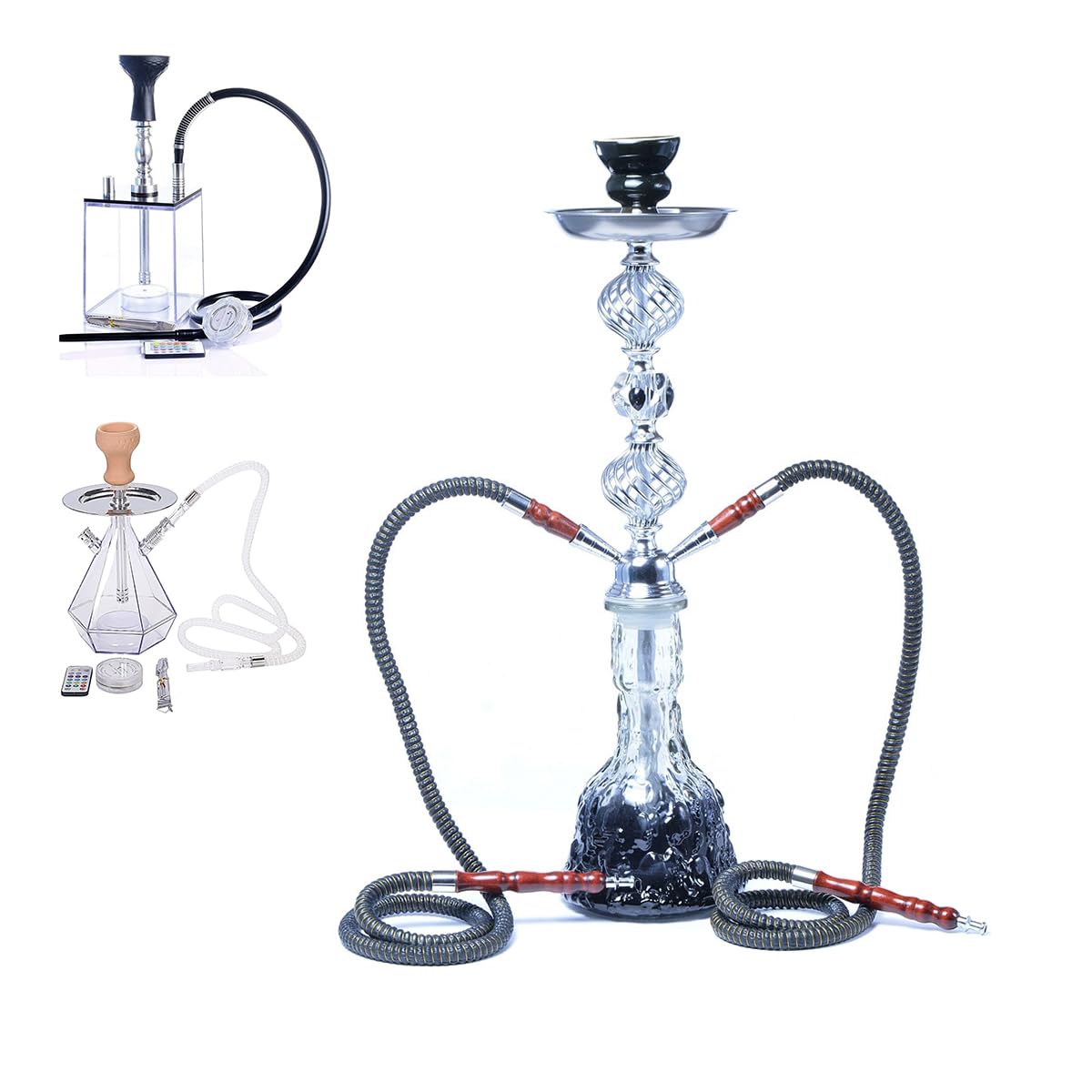 Amazon.co.jp: シーシャ 水タバコ フーカ 喫煙具 Shisha Hookah ガラス