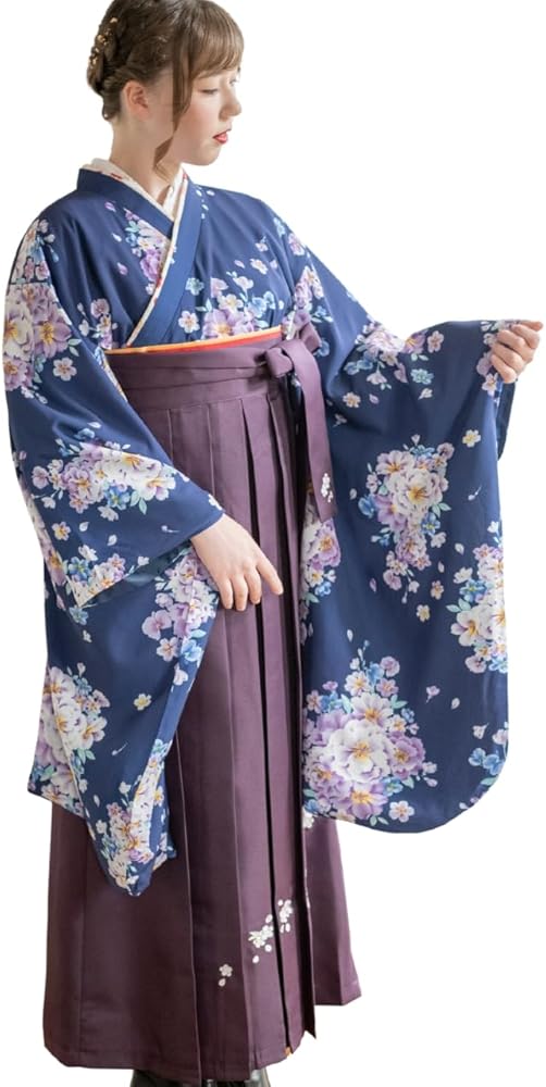 Amazon | [キャサリンコテージ]卒業式 卒園式 着付け 簡単 刺繍入り袴