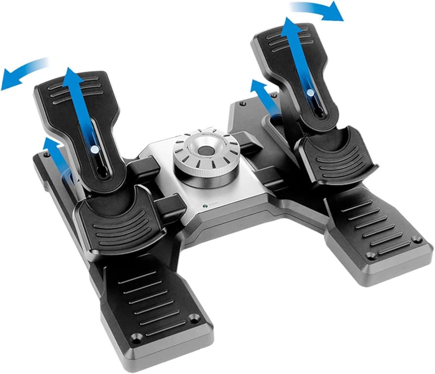 Amazon.com: Logitech G Pro Flight Rudder Pedals : Video Games