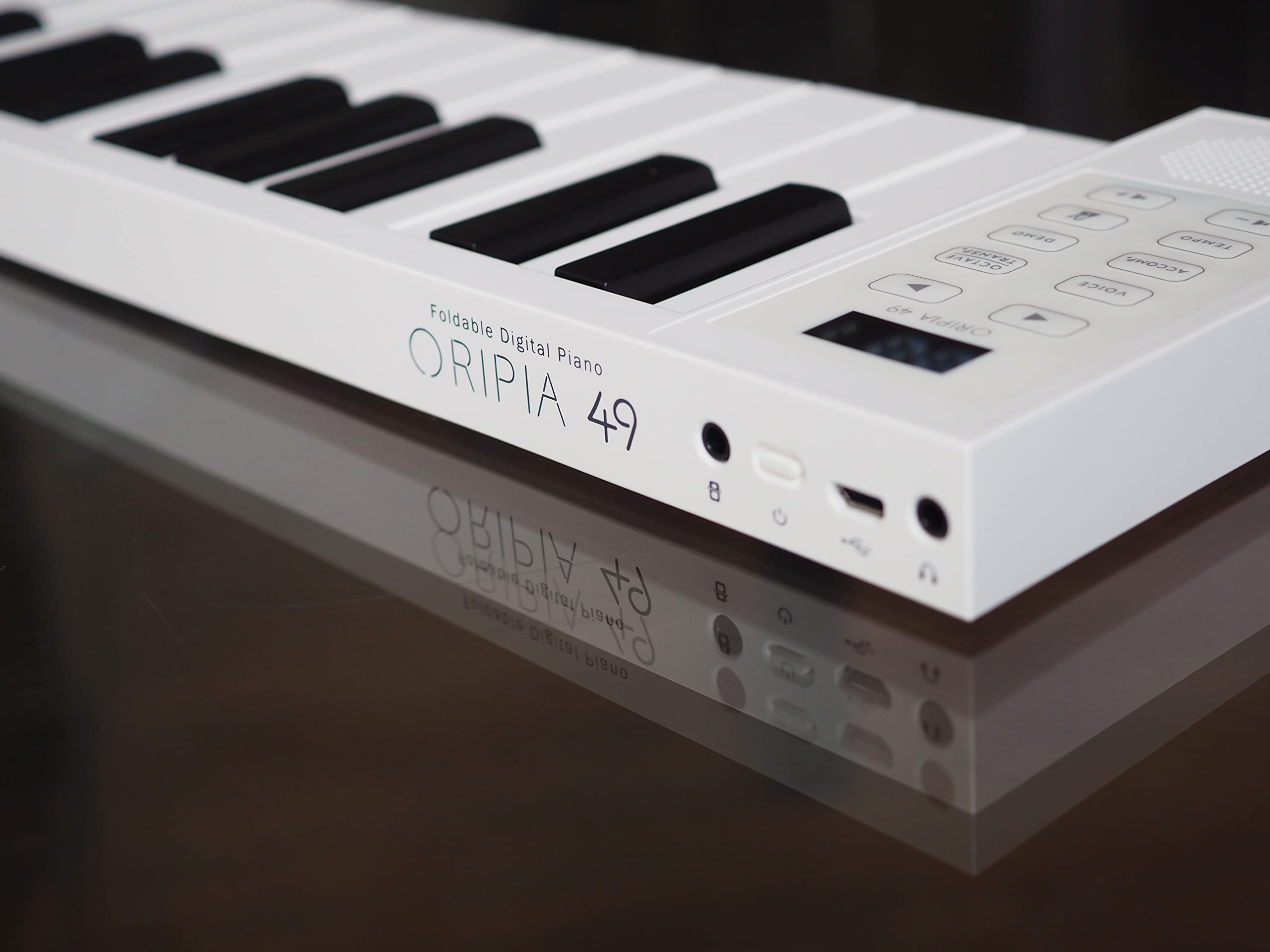 Amazon | TAHORNG OP49 折りたたみ式電子ピアノ MIDIコントローラー