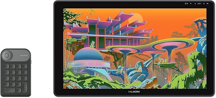 Amazon.com: HUION Kamvas 22 Plus QLED Drawing Tablet with Full