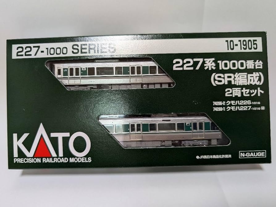 Amazon | KATO 10-1905 227系1000番台(SR編成) 2両セット Nゲージ