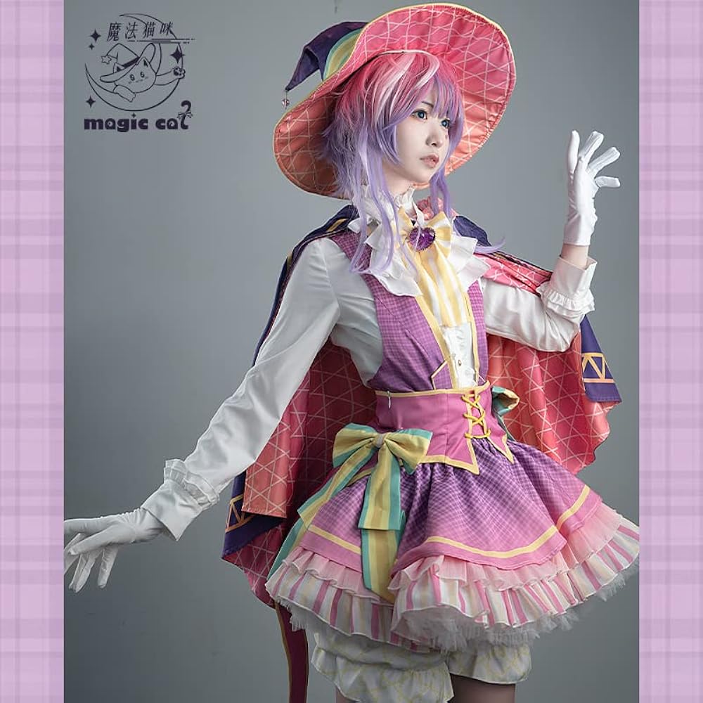 Amazon.co.jp: [YUOK] ヒプノシスマイク あめ村乱数 魔法少女 打歌服