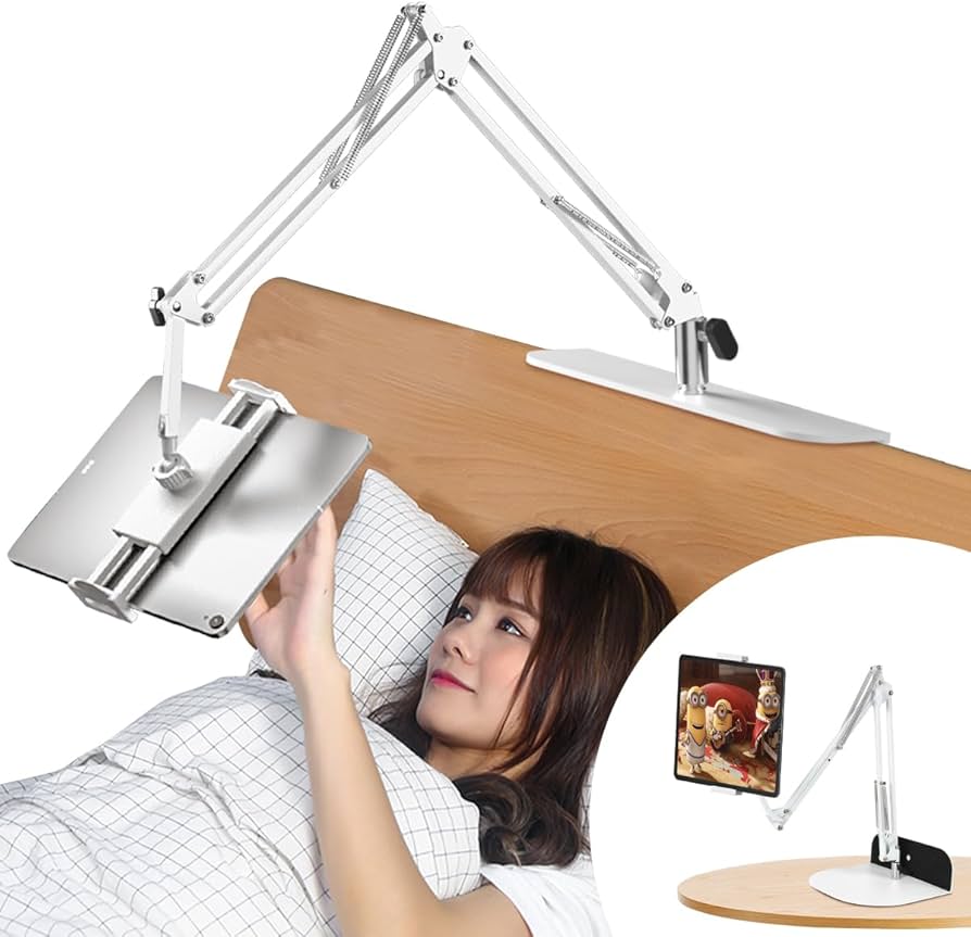 Amazon | タブレット アーム スマホスタンド 【2025最新型隠し台座