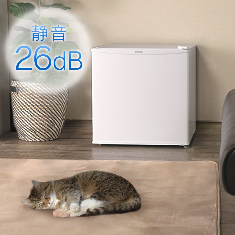 Amazon.co.jp: アイリスオーヤマ 冷蔵庫 42L 小型 静音 1ドア 右開き