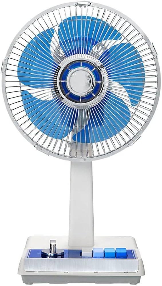 Amazon | KLF-2045/A [レトロデザインミニ扇風機 ブルー] | コイズミ