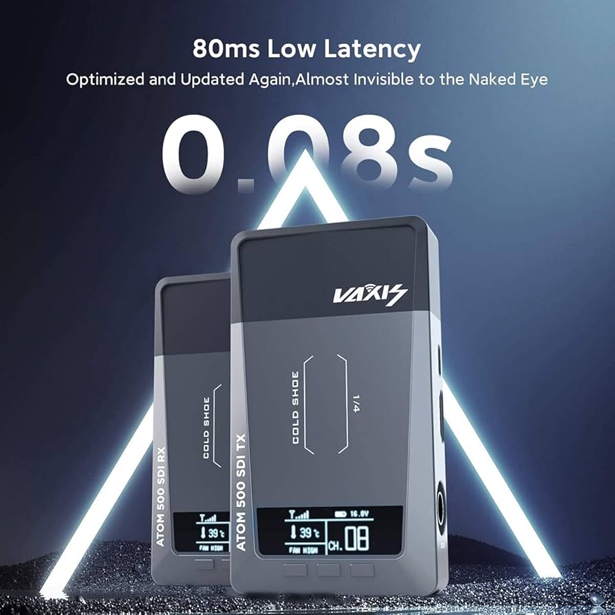 Amazon.com: Vaxis Atom 500 SDI[Official], Wireless Video