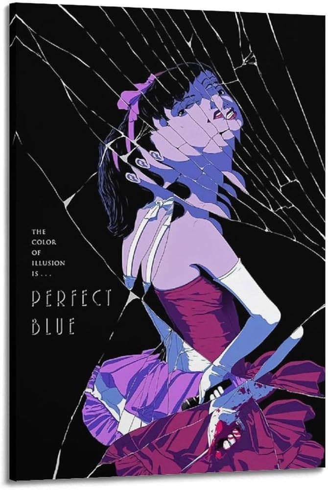 Amazon.co.jp: パーフェクトブルーアニメ映画ポスター ポスター装飾