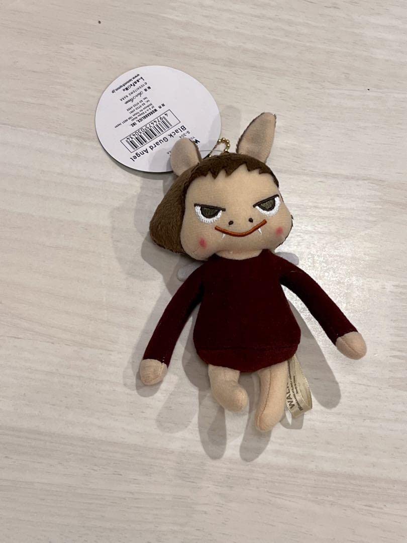 Amazon.co.jp: 奈良美智 ぬいぐるみ Black Guard Angel : おもちゃ