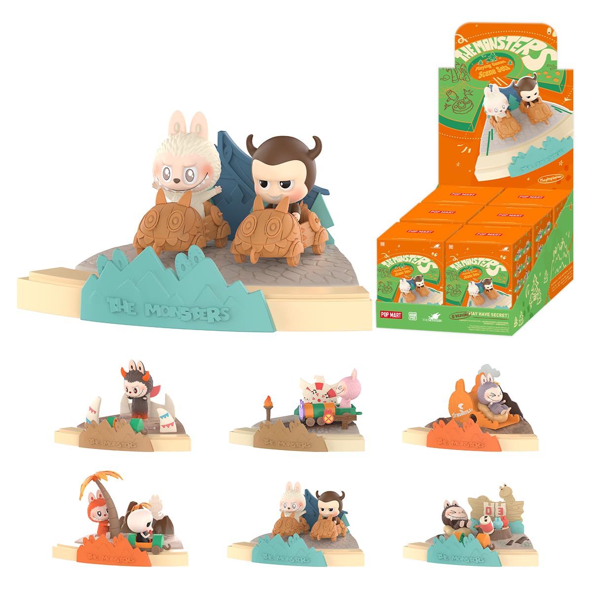 Amazon | POP MART THE MONSTERS Playing Games シリーズ シーンセット
