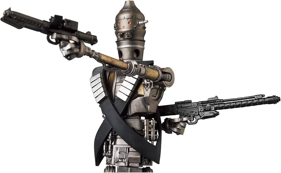 Amazon.com: MAFEX No.158 The Mandalorian IG-11 Total Height Approx