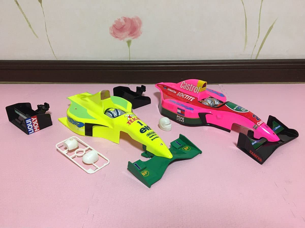 Amazon.co.jp: 1/10 F1 フォーミュラカー ラジコンボディセット 蛍光