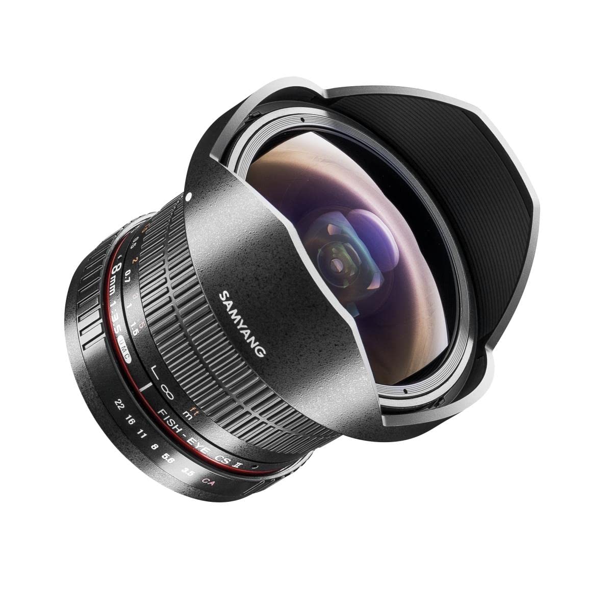 Amazon | SAMYANG 単焦点魚眼レンズ 8mm F3.5 ソニー αA用 APS-C用