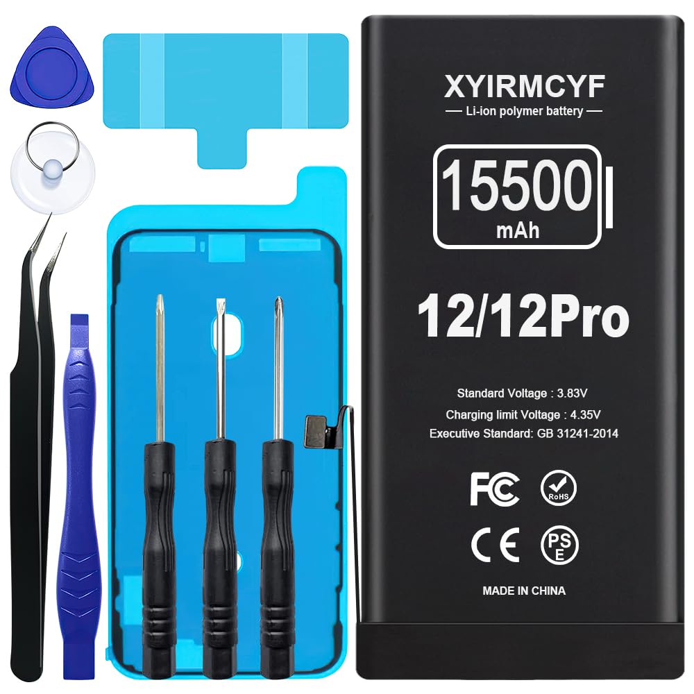 Amazon.com: XYIRMCYF 15500mAh Super Capacity Battery Compatible